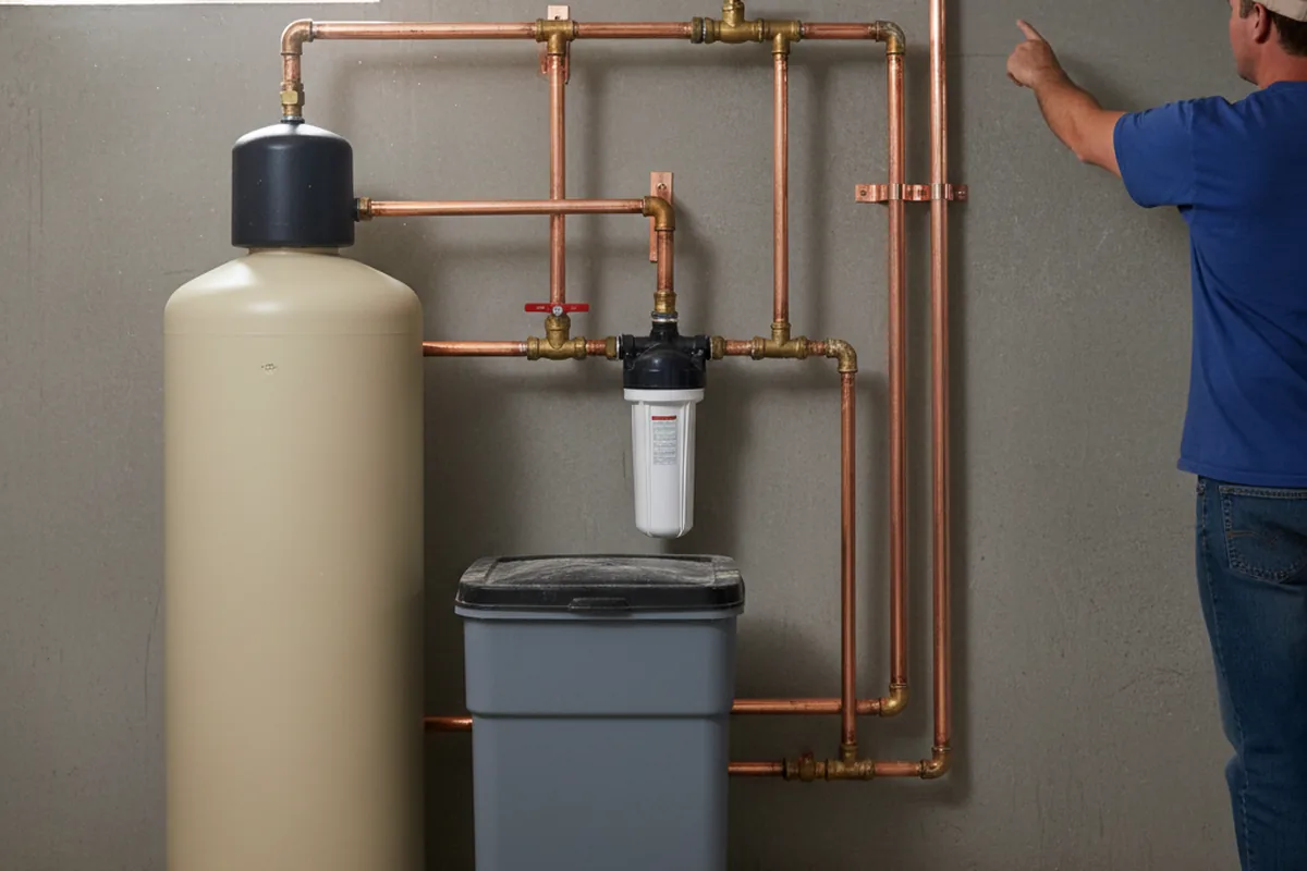 Whole-house water treatment system installed in Walled Lake